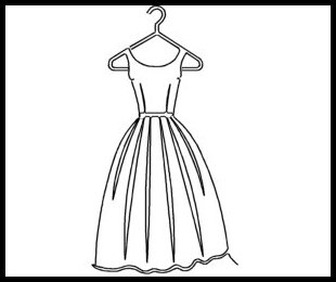 50's Dress Panto | JoAnn Hoffman | Digitized Quilting Designs