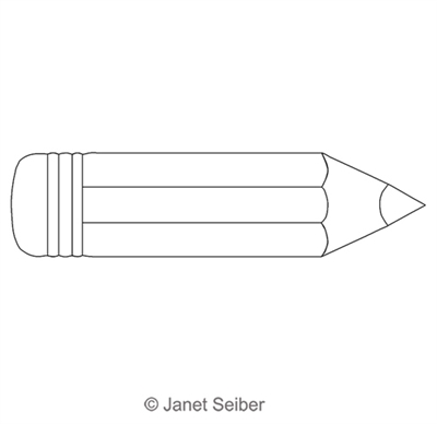 Stubby Pencil Motif | Janet Seiber | Computerized Quilting Designs