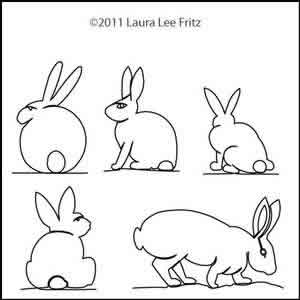 Bunny Set | LauraLee Fritz | Digitized Quilting Designs